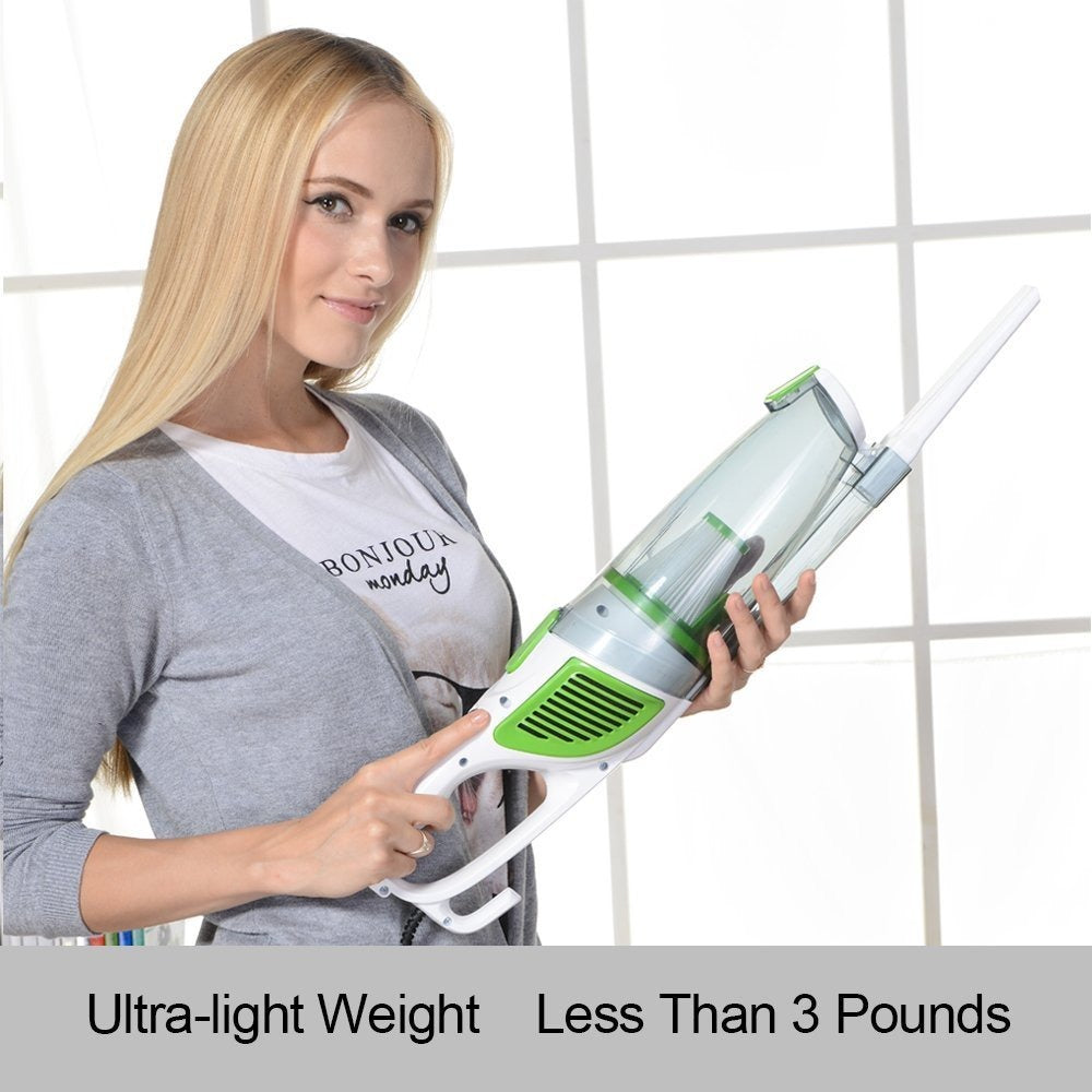 Gardnovia Aero-Pure 600 | 2-in-1 Bagless HEPA Vacuum Pro