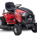 Troy-Bilt Bronco 46 Riding Lawn Mower | 547cc | 46″ Side-Discharge, Twin-Blade, Steel Cutting Deck | AutoDrive Transmission