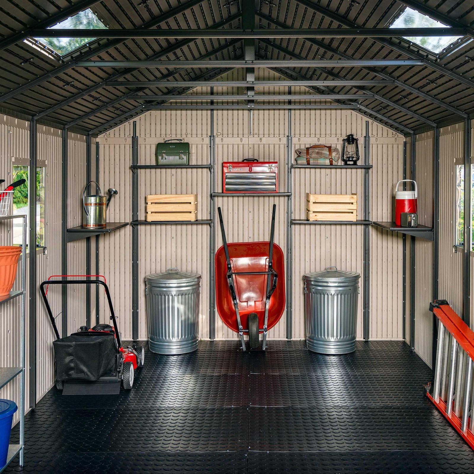 Lifetime 11 Ft. X 18.5 Ft. Outdoor Storage Shed – 60355 - Image 5