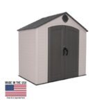 Lifetime 8 ft x 5 ft Outdoor Storage Shed – 60392