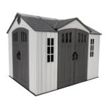 Lifetime 10 Ft. X 8 Ft. Dual Entry Outdoor Storage Shed – 60467