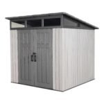 Lifetime 8.3 Ft. X 8.3 Ft. Farmhouse Storage Shed – 60542