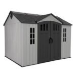 Lifetime 10 Ft. X 8 Ft. Side Entry Outdoor Storage Shed – 60466